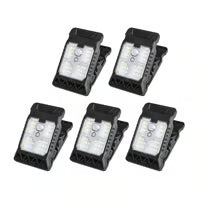 Solar Clip-On Motion Sensor Outdoor Light – 5 Pack