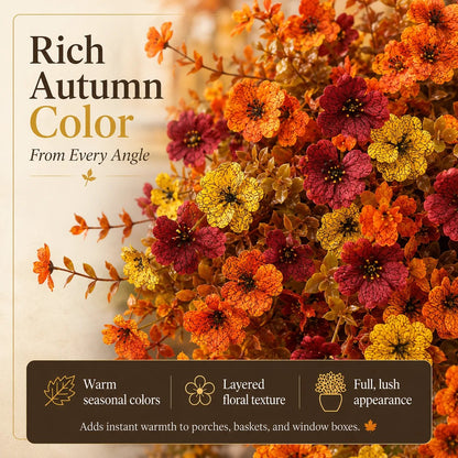 🍂 Fall Porch Faux Flower Bundles