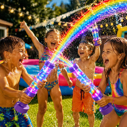 🎉🌈 Turn Every Backyard Into a Rainbow Light Show💦
