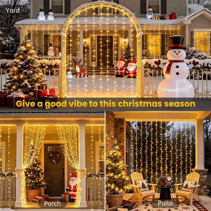 🔥50% discount-Remote-Control Led Curtain Light-9.8*9.8 FT