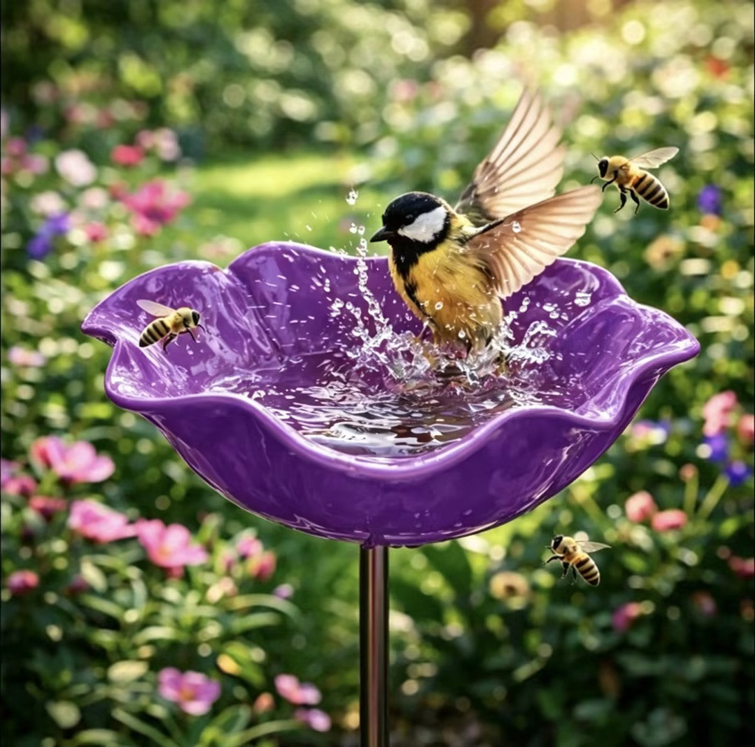 💖🎁2026 Mother's Day Gifts 49% Off--🎁Handmade Metal Flower Garden Stake🐦