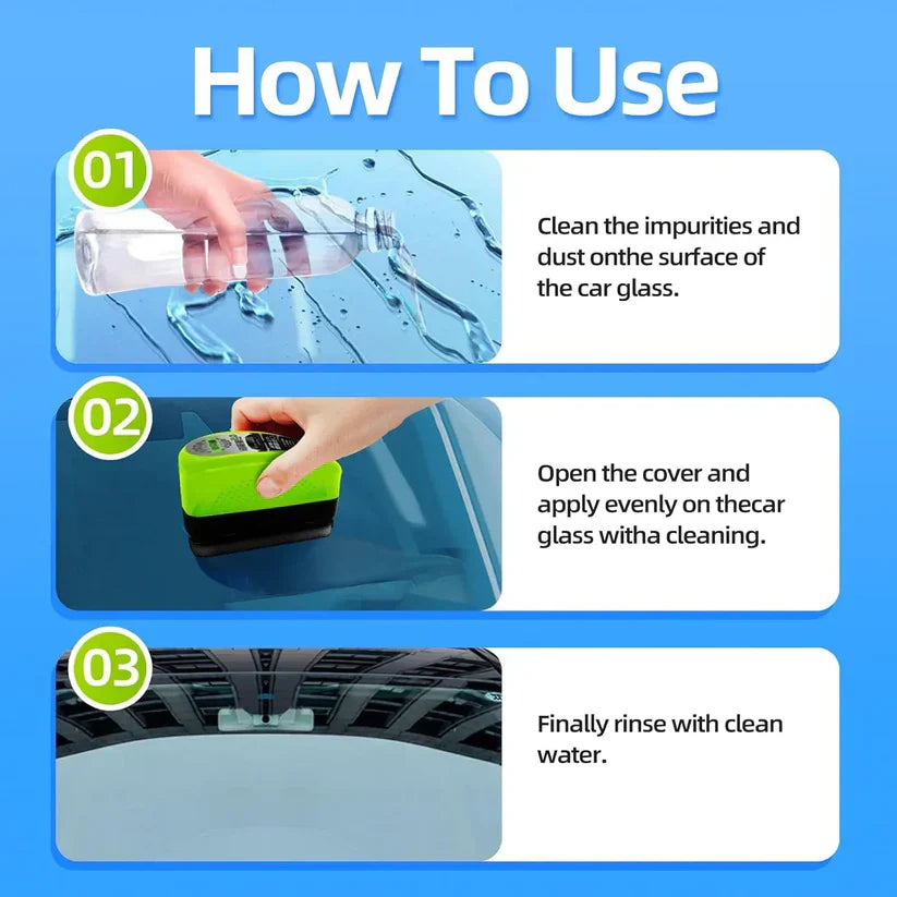 🔥Hot Selling! — Brush for removing oil films,Designed for Use on All Glass Surfaces！