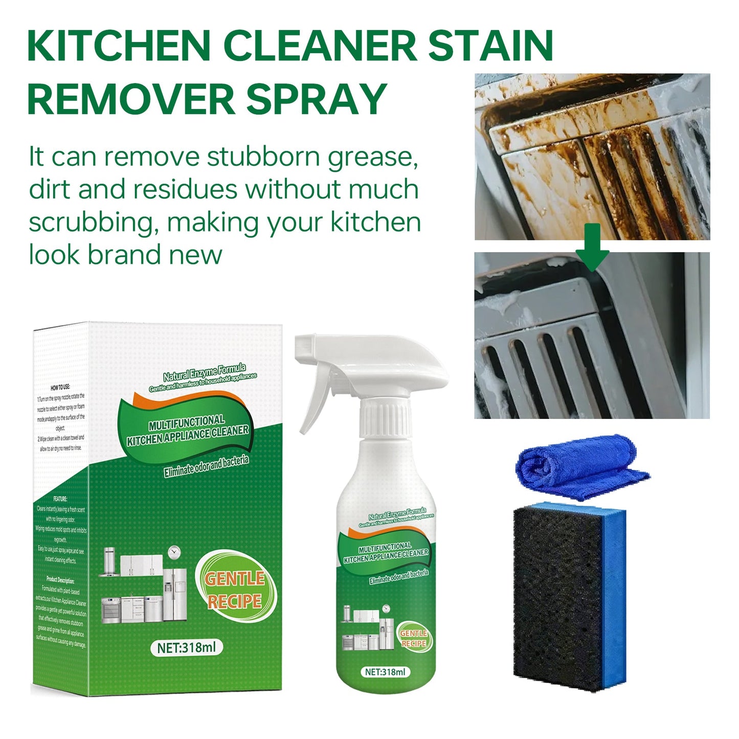🔥 NEW HOT SALE 🔥Multi-purpose enzyme foam cleaner, versatile – Kitchen & Home