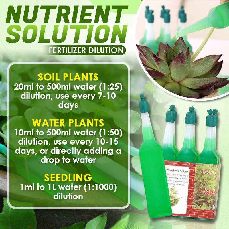 🍀Magic Hydroponic liquid fertilizer🌱