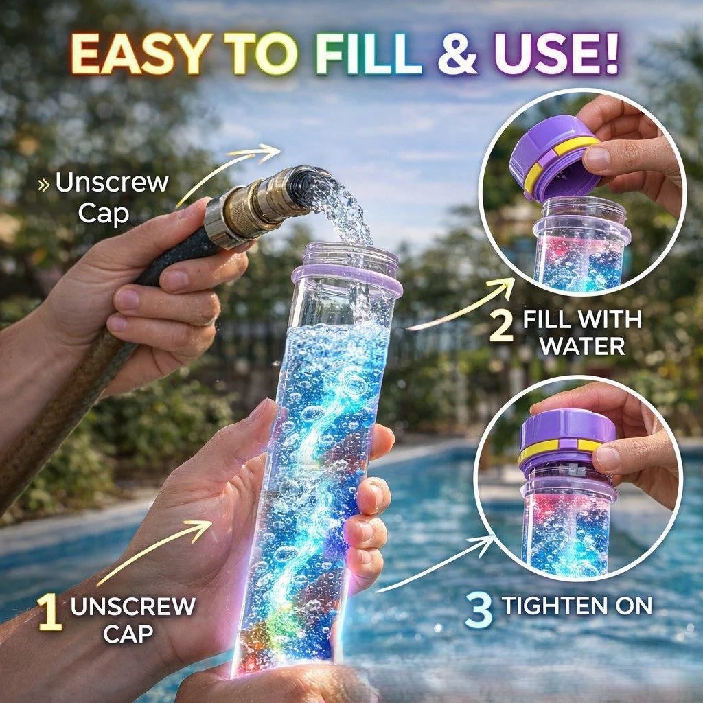 🎉🌈 Turn Every Backyard Into a Rainbow Light Show💦