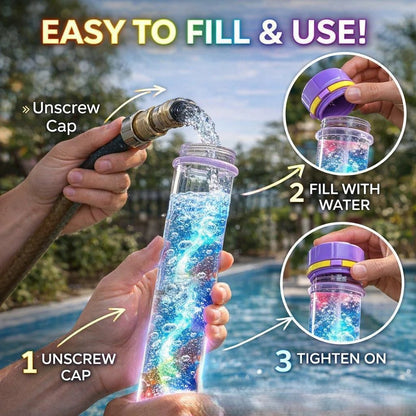 🎉🌈 Turn Every Backyard Into a Rainbow Light Show💦