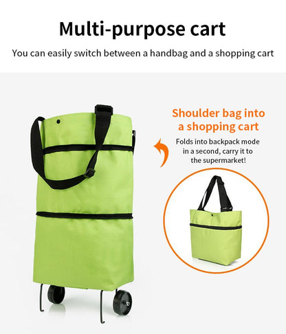 🥳💞 50K+ SALES! ⚡🛒 Shopping bag foldable green bag