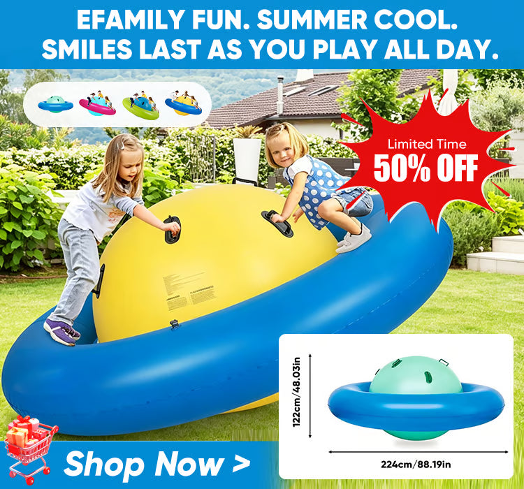 🎪 8FT Mega‑Rocker Inflatable Water Dome – Backyard Adventure Play Center Official Product Long Description (Independent Station Style)