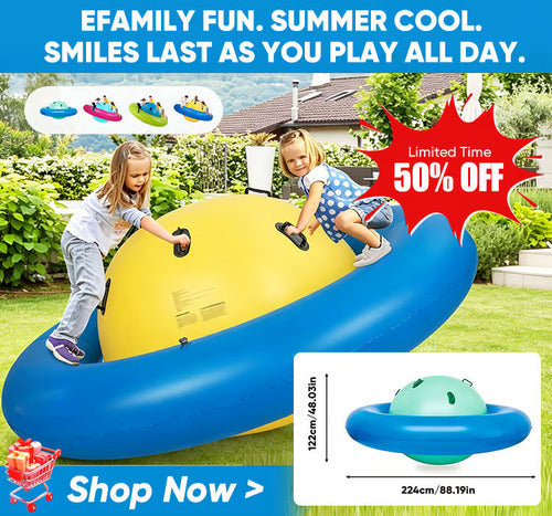🎪 8FT Mega‑Rocker Inflatable Water Dome – Backyard Adventure Play Center Official Product Long Description (Independent Station Style)