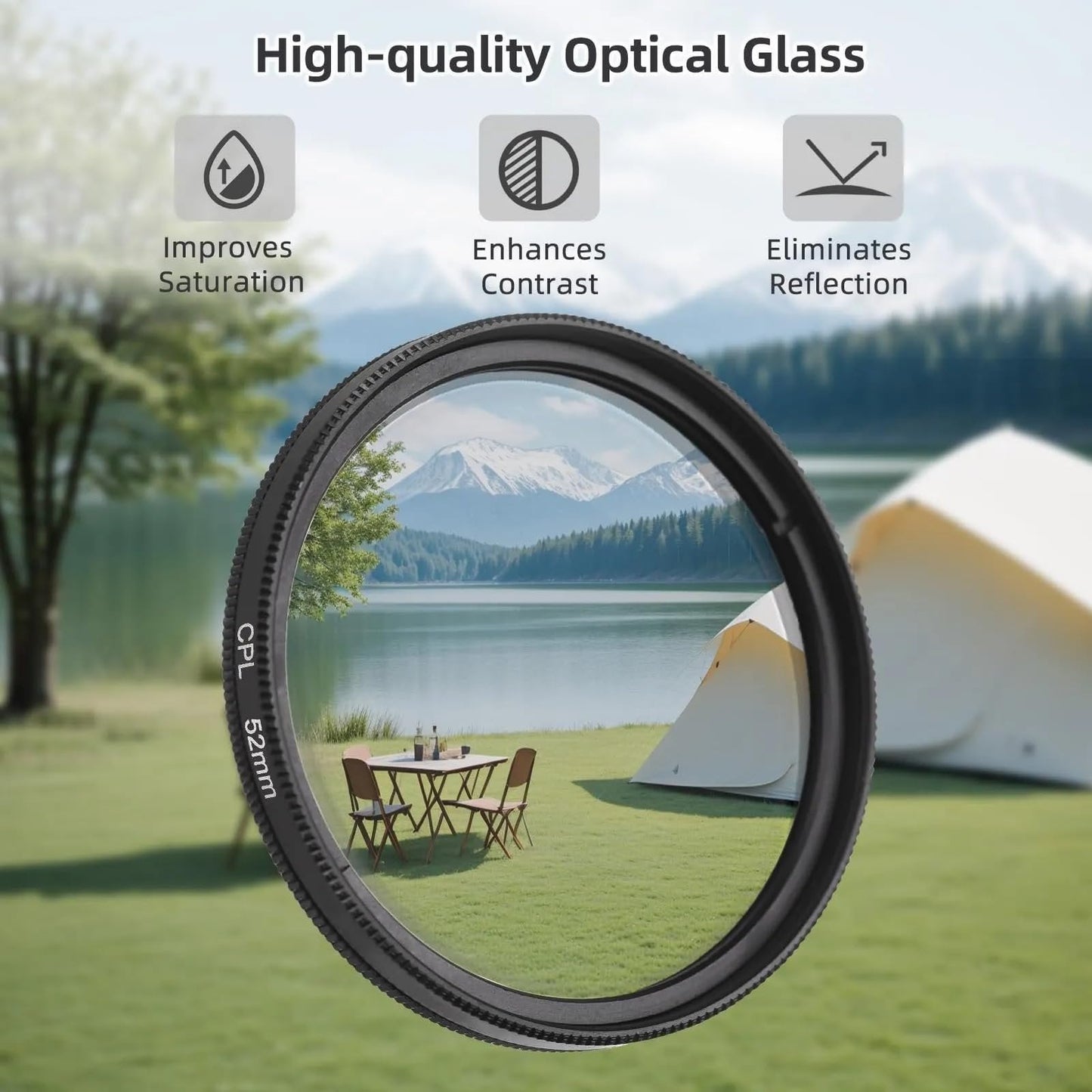 52mm Polarized Smart Phone-Buy Now & Get a FREE Carrying Case + Cleaning Cloth!