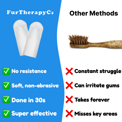 🔥🔥Natural Pet Dental Finger Wipes🦷