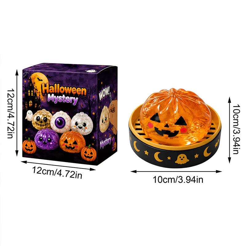 🎃 Halloween Dumpling Squeeze Squishy Toy⏰ Limited Time 46% Discount for Early Shoppers