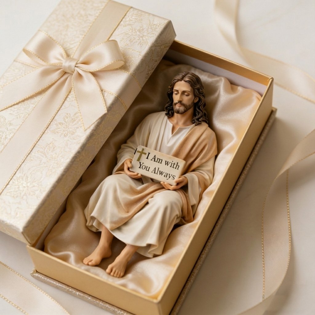 🔥Hot Sale 50% OFF -✨Handcrafted Jesus Figurine✝️Serene Desk Companion🙏