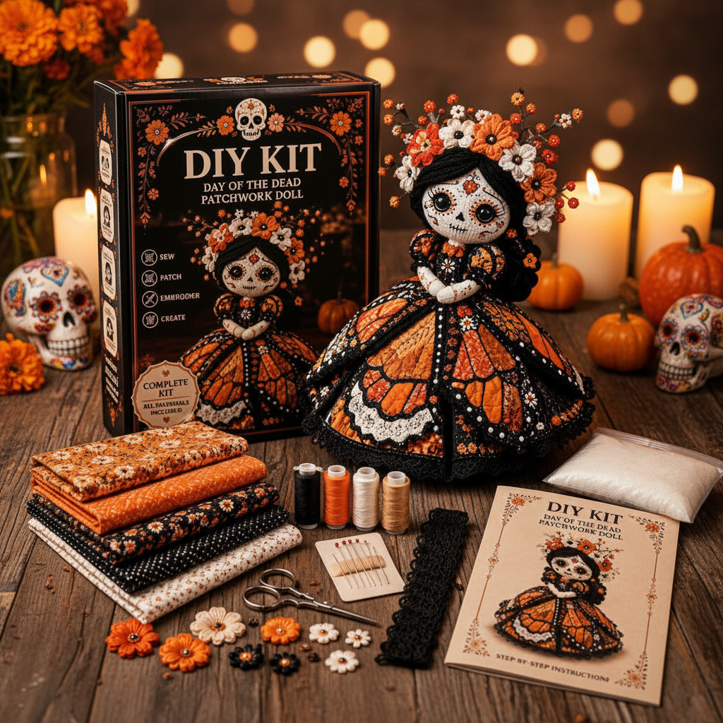 Day of the Dead DIY Kit Scene