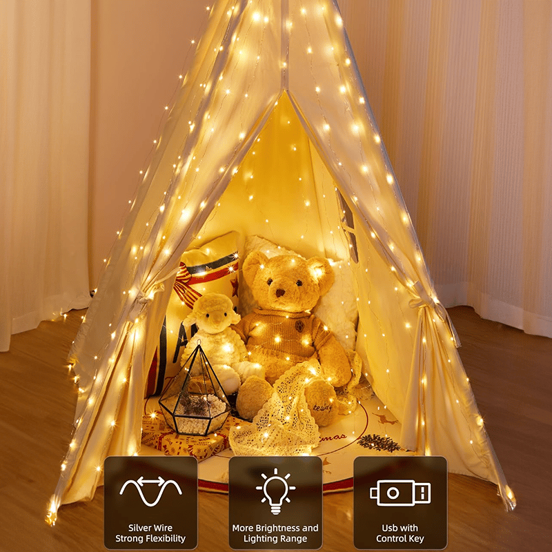 🔥50% discount-Remote-Control Led Curtain Light-9.8*9.8 FT