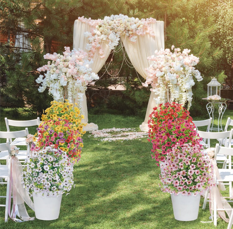 💐Outdoor/Indoor UV Resistant & Waterproof Artificial Flower Decor⏰ Limited-Time Offer🎁 Buy 3 Get 2 Free