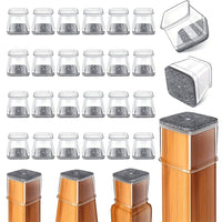 (S-24PCS)-Recommend using table and chair legs with a side length of 13-19mm
