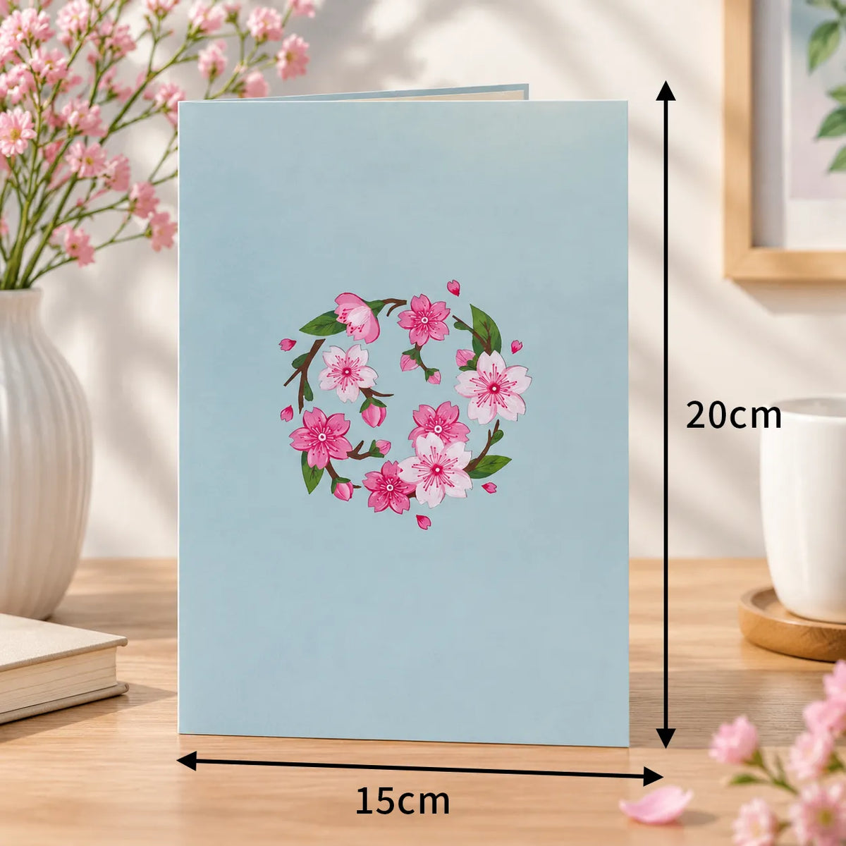 🏆50K+ SOLD! 🌼💌 Forever-Blooming 3D Flower Pop-Up Card– Personalized Love Message & Everlasting Bloom 🎁