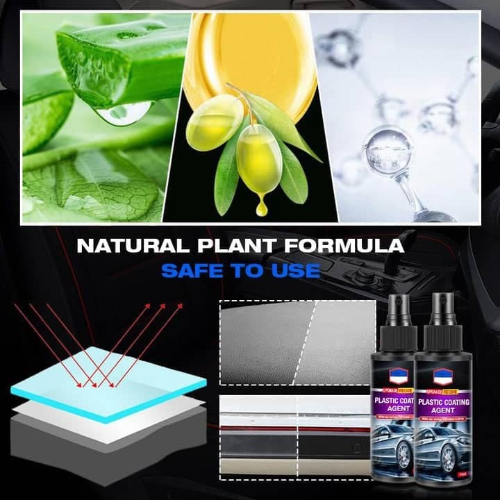 🔥 🔥 Car Interior Leather and Plastic Coating Agent📌Buy 2 Get 1 Free⏰30% OFF Today Only
