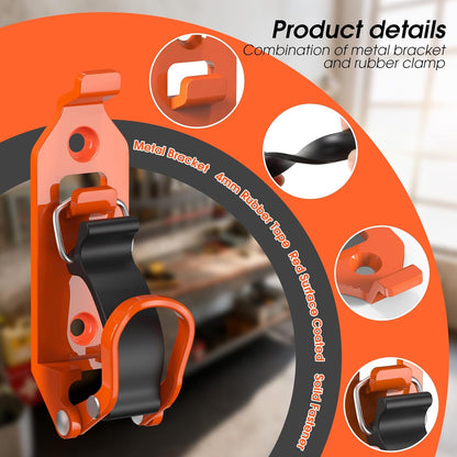 🛠️Metal Rubber Shovel Mount for Roof Rack & Truck Bed🔩Truck Jeep Offroad Roof Rack Axe Shovel Mount⚙️ Quick Fist Mounting Clamps