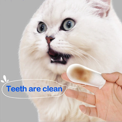 🔥40% discount-Pet Teeth Macular Bacteria Cleaning Finger Wipes
