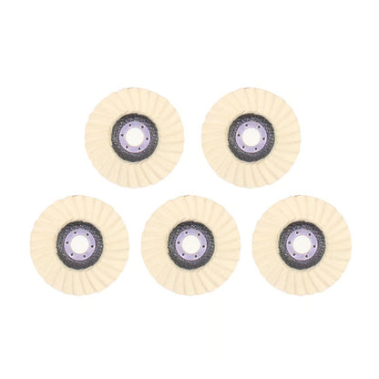 🌟 Wool Felt Flap Polishing Disc ✨  Mirror Finish in Minutes