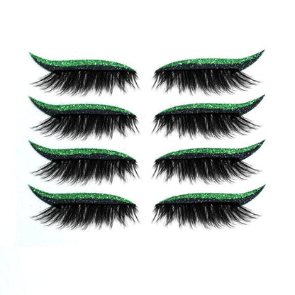 🔥Buy 2 Get 4-Reusable Glitter Eyeliner Lash Stickers