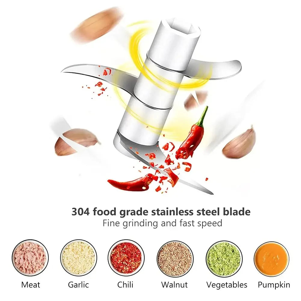 Kitchen Use Mini Electric Garlic Chopper