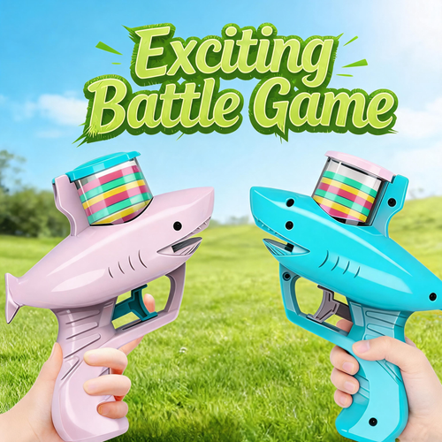 Foam Disc Shooter, Foam Disc Launcher, Summer Activities, and Party Favors for Ages 6-12