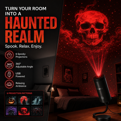 ❤️Last Day 62% Off❤️ 🎃 Plug It In. Watch Your Room Come Alive With Halloween Magic💀Halloween 6-Disc Set