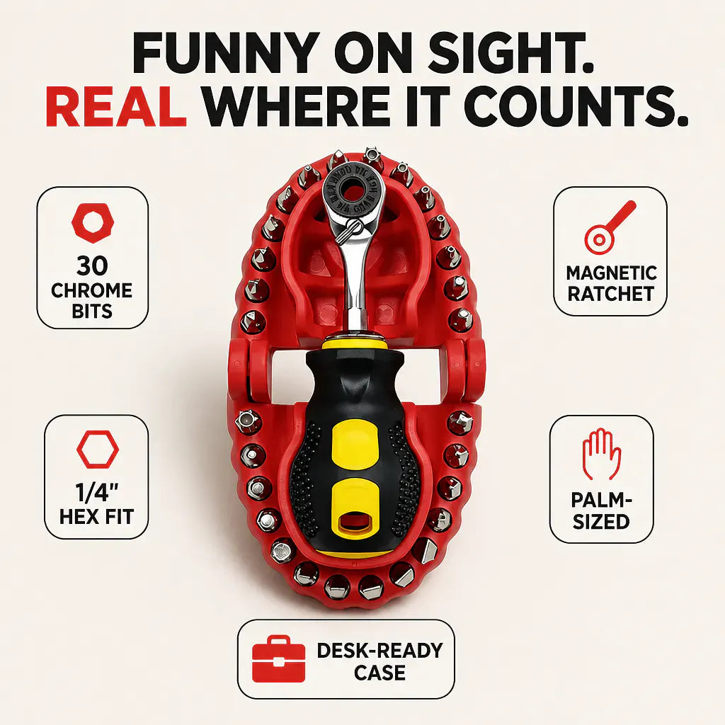 ProDriver 30-in-1 - Compact Screwdriver Kit