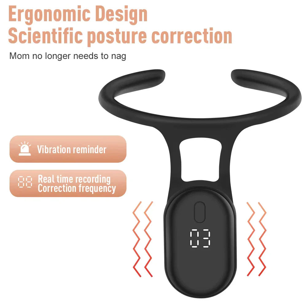 🔥 25% OFF Today — Smart Posture Corrector | Vibration Alert, USB Rechargeable, 10-Day Battery