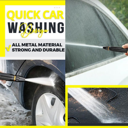 💥Buy 2 Get 1 Free 🚿High Pressure Washer for Car and Garden! 💦🚗 10 times more powerful, 8 spray settings & extremely sturdy metal housing