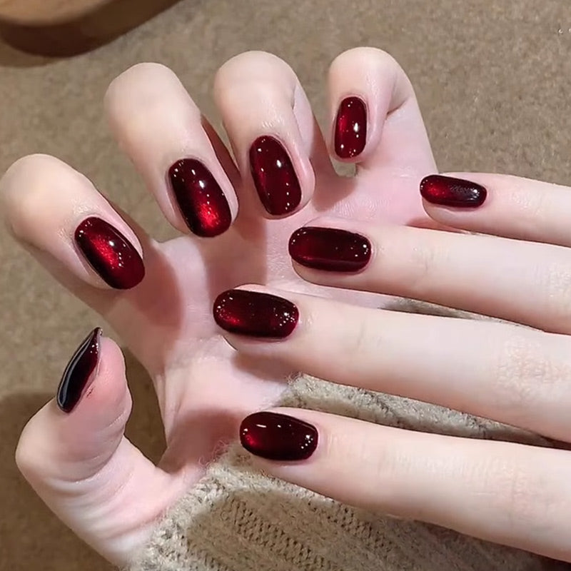 💅 Mother’s Day Cat Eye Gel Nail Polish – Shiny Long-Lasting