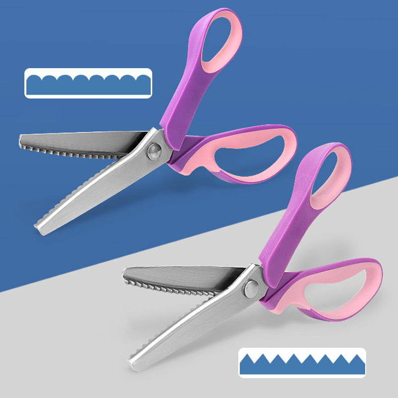 ✂️Multipurpose Pinking Shears Serrated Scissors🥳💞50K+ SOLD!