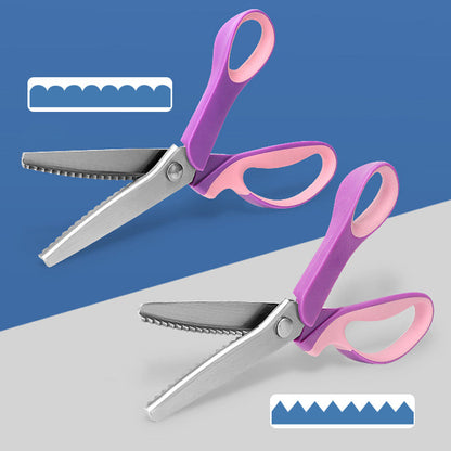 ✂️Multipurpose Pinking Shears Serrated Scissors🥳💞50K+ SOLD!