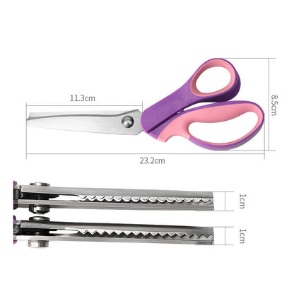 ✂️Multipurpose Pinking Shears Serrated Scissors🥳💞50K+ SOLD!