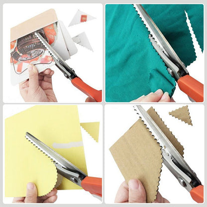 ✂️Multipurpose Pinking Shears Serrated Scissors🥳💞50K+ SOLD!