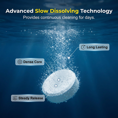 Pool Cleaning Tablets – Eliminate Odors, Stains & Cloudy Water Fast