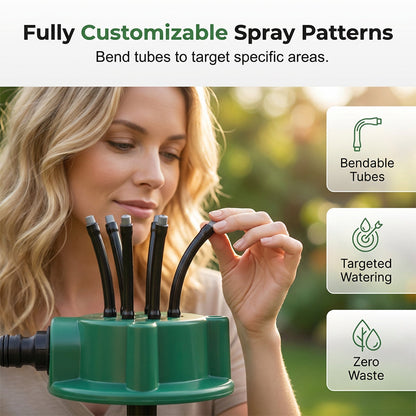 50K+ SOLD!🌱 360° Multi-Directional Lawn Sprinkler💧Precision Garden Irrigation with Flexible Spray Nozzles🌱
