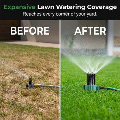 50K+ SOLD!🌱 360° Multi-Directional Lawn Sprinkler💧Precision Garden Irrigation with Flexible Spray Nozzles🌱