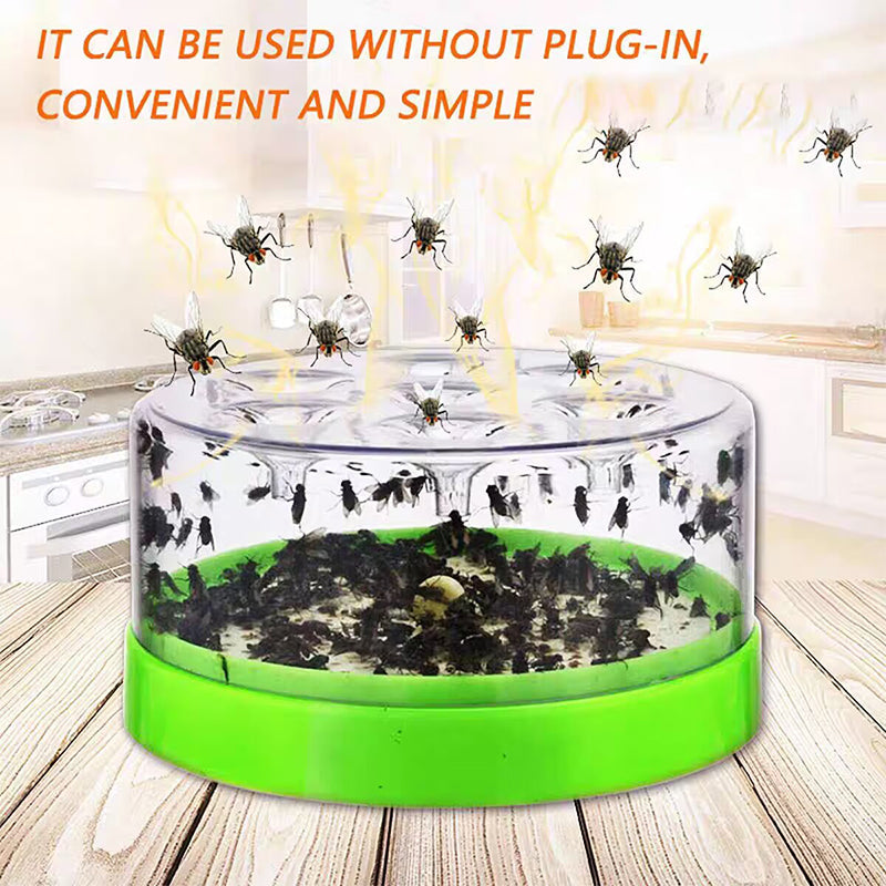 🪰 Reusable Fly Trap – No Power Needed for Kitchen, Garden & Patio 🌿