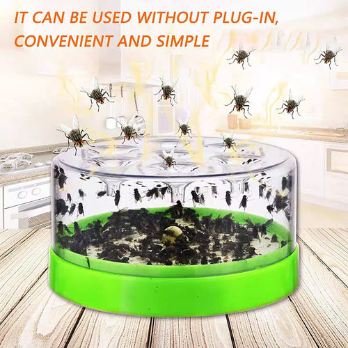 🪰 Reusable Fly Trap – No Power Needed for Kitchen, Garden & Patio 🌿
