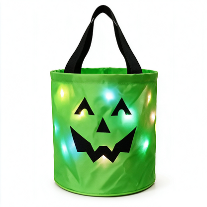 🔥50% OFF🎃LED Light Up Halloween Candy Bucket