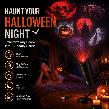 ❤️Last Day 62% Off❤️ 🎃 Plug It In. Watch Your Room Come Alive With Halloween Magic💀Halloween 6-Disc Set
